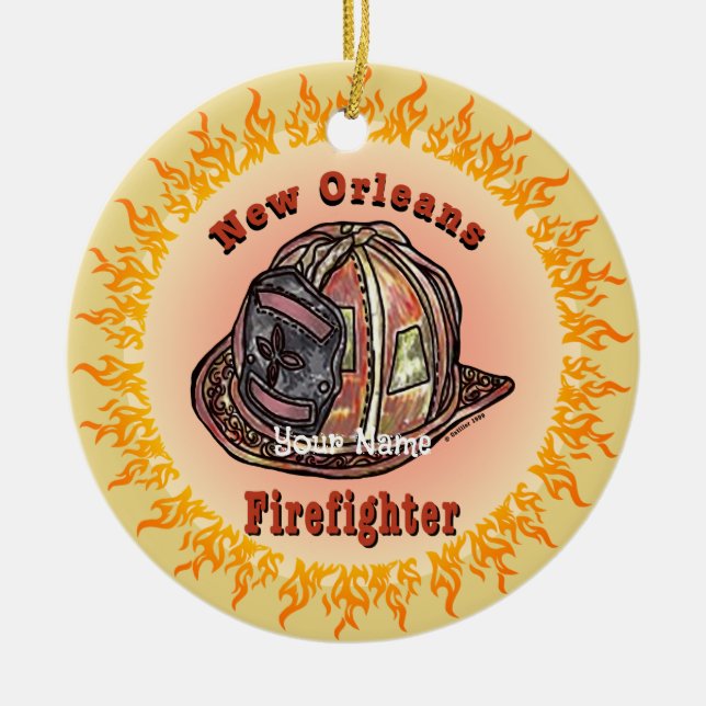 New Orleans Firefighter ornament (Framsidan)