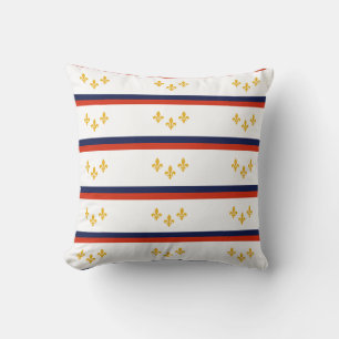 New Orleans Flagga Kudde