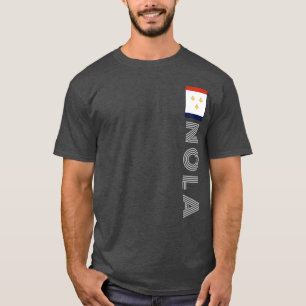 New Orleans flagga T Shirt