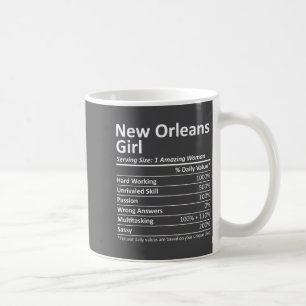 New Orleans-flicka La Louisiana Rolig Stad Hem Rot Kaffemugg
