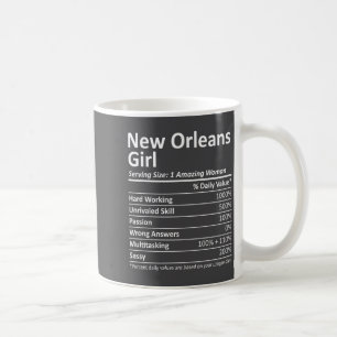 New Orleans-flicka La Louisiana Rolig Stad Hem Rot Kaffemugg