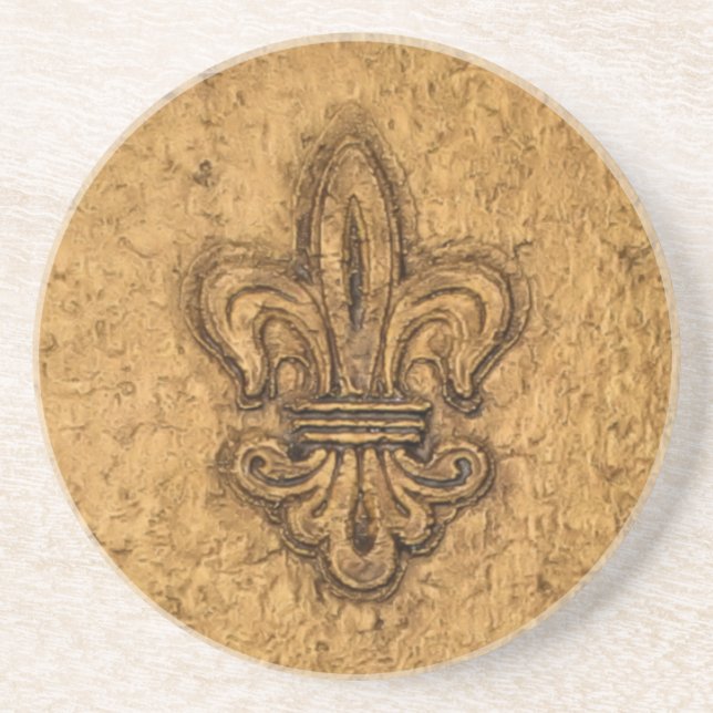 New Orleans Fransk Fleur de Lis Underlägg (Framsidan)