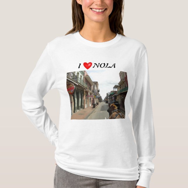 New Orleans fransk inkvarterar Tröja (Framsida)