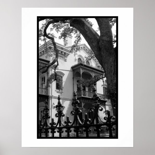 New Orleans Garden District Poster (Framsidan)