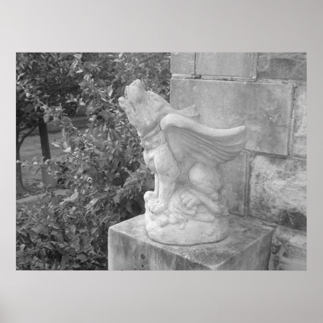 New Orleans Gargoyle Poster (Framsidan)