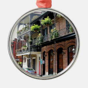 New Orleans gataplats Julgransprydnad Metall