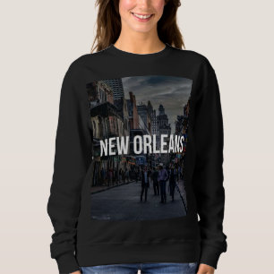 New Orleans-gatubild konsttryck   Levande Stad T Shirt