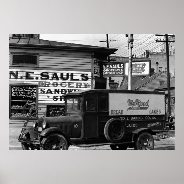 New Orleans-gatunhörnet Poster (Framsidan)