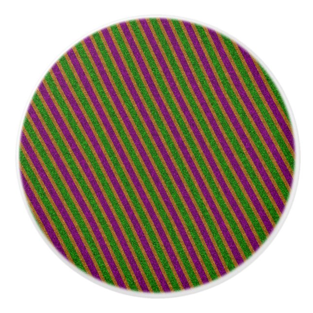New Orleans Glitterränder Knopp (Framsidan)