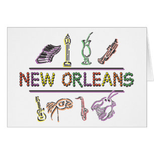 New Orleans Hälsningskort