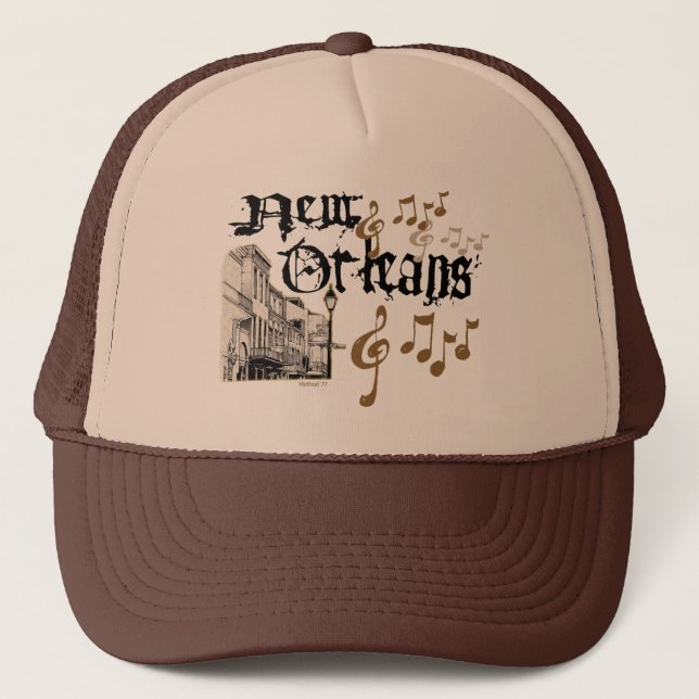 New Orleans hatt Keps (Framsida)