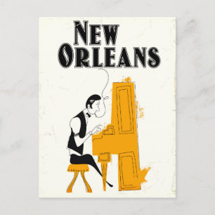 New Orleans Honky Tonk Vykort