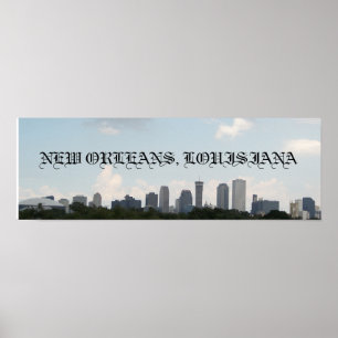 New Orleans horisont Poster