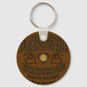 New Orleans House of the Stigning Sol Tokin Nyckelring
