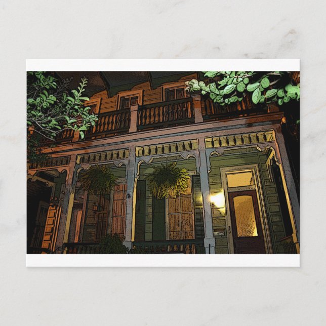 New Orleans House Vykort (Framsida)