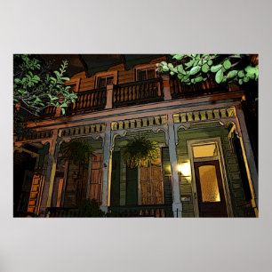 New Orleans hus Poster