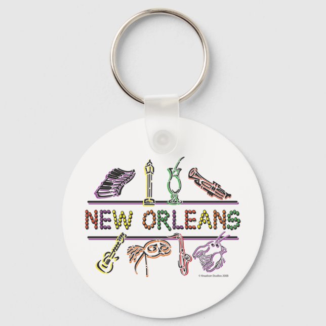 New-Orleans-ICONS-kopia Nyckelring (Framsida)