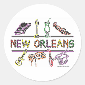 New-Orleans-ICONS-kopia Runt Klistermärke