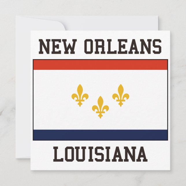 New Orleans Inbjudningar (Framsida)