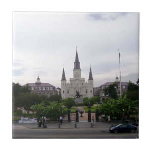 New Orleans Jackson kvadrerar Kakelplatta