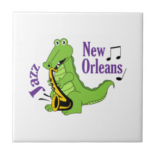 NEW ORLEANS JAZZ KAKELPLATTA