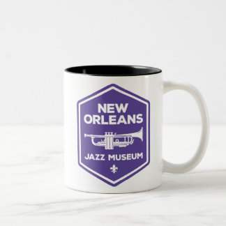 New Orleans Jazz Museum® Trumpet-mugg Två-Tonad Mugg