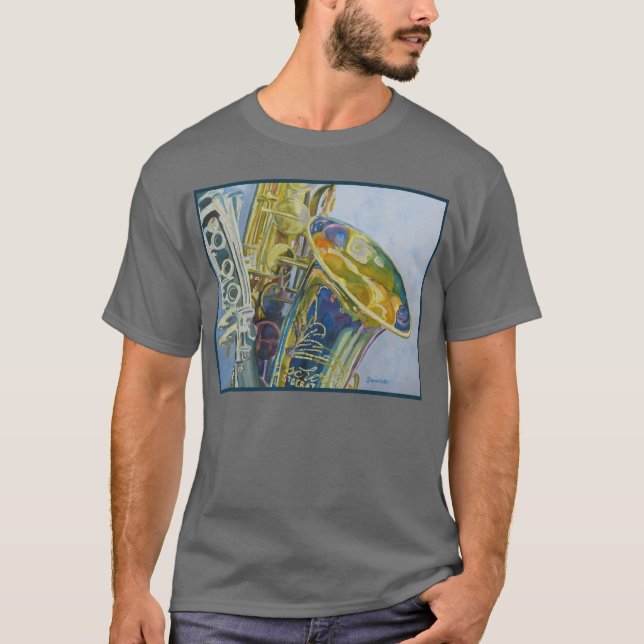 New Orleans Jazz T Shirt (Framsida)