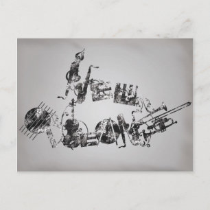 New Orleans Jazz Vykort