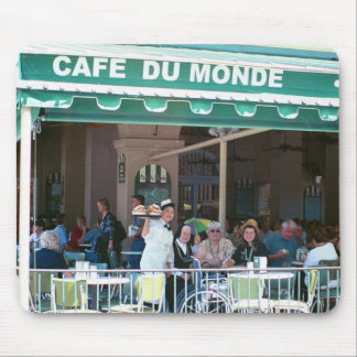 New Orleans kaffe och Beignets Musmatta