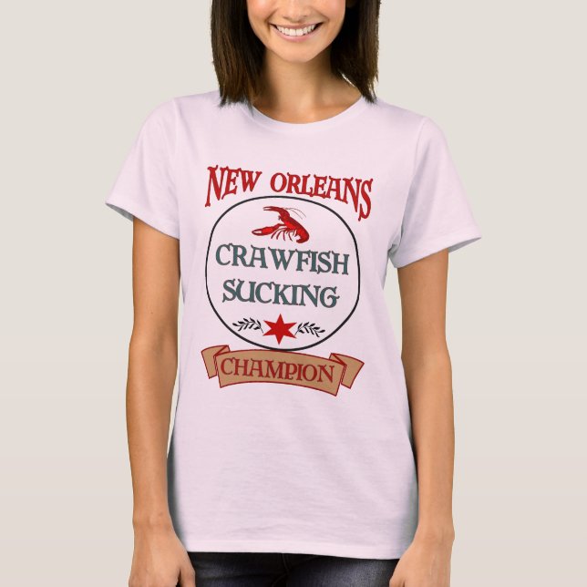 New Orleans Kräftor Champ Tee Shirt (Framsida)