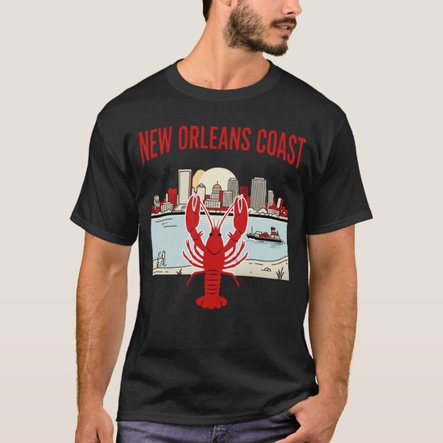 New Orleans kust T Shirt (Framsida)