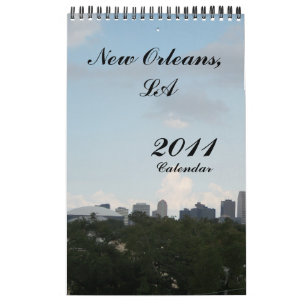 New Orleans, LA, 2011, Calendar Kalender