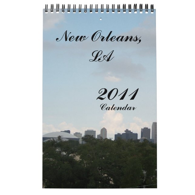 New Orleans, LA, 2011, Calendar Kalender (Omslag)