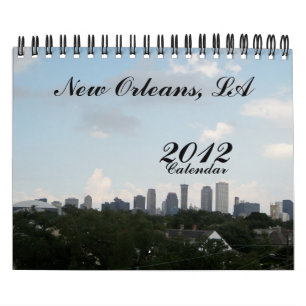 New Orleans LA, 2012, kalender