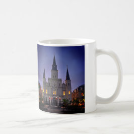 New Orleans, LA Cathedral Basilica, Jackson Square Kaffemugg