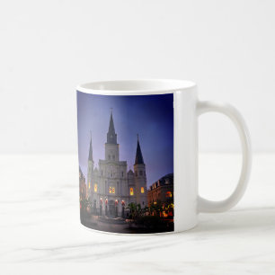 New Orleans, LA Cathedral Basilica, Jackson Square Kaffemugg