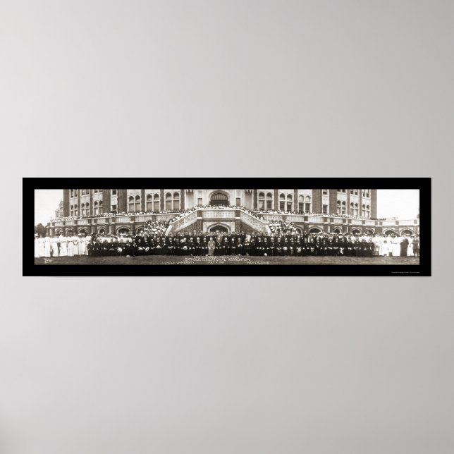 New Orleans LA Loyola Photo 1913 Poster (Framsidan)