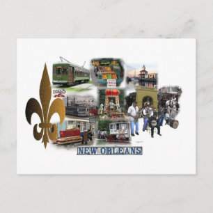 New Orleans Landmarks Vykort