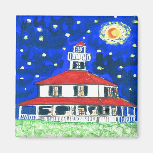 New Orleans Lighthouse,Lakeshore Magnet (Framsidan)