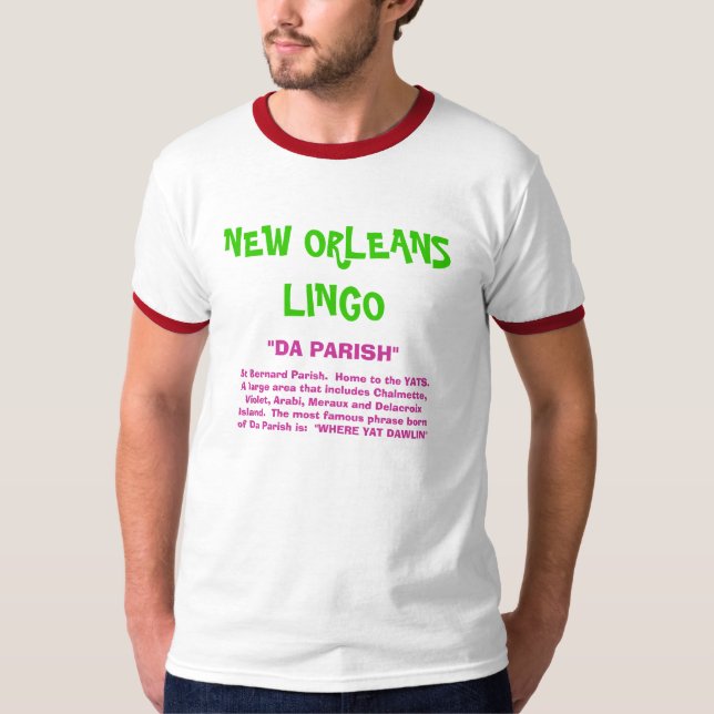 NEW ORLEANS LINGO T SHIRT (Framsida)