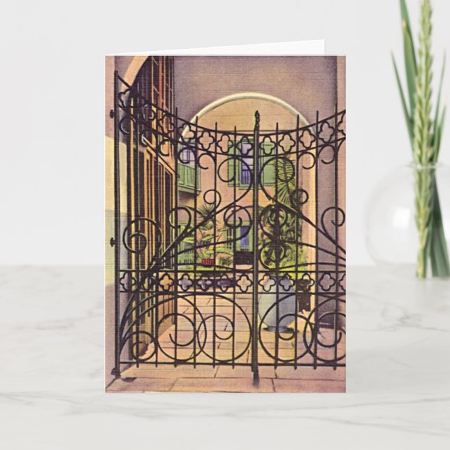 New Orleans Louisiana 616 royalgata Kort (Framsida)