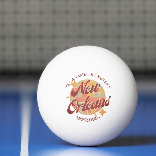 New Orleans Louisiana City bord tennis Pingisboll (Skapare uppladdad)