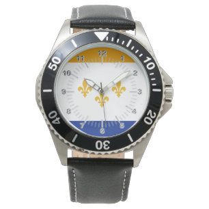 New Orleans (Louisiana) City flagga Watch Armbandsur