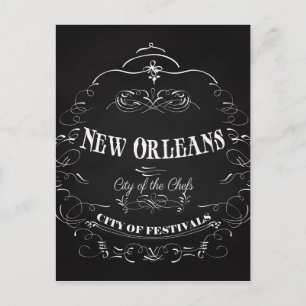 New Orleans, Louisiana- City med Soul Vykort