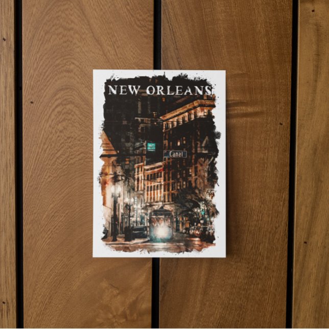 New Orleans Louisiana City View Vykort (new orleans postcard)