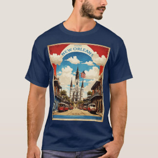 New Orleans Louisiana Förenta staterna Tou T Shirt