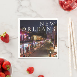 New Orleans, Louisiana Franska kvarteren Pappersservett