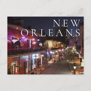 New Orleans, Louisiana Franska kvarteret Vykort