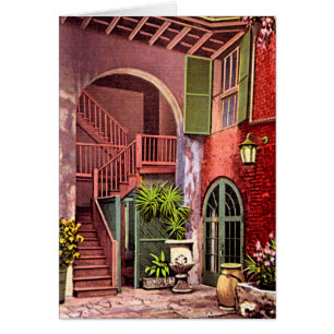 New Orleans Louisiana Hälsningskort