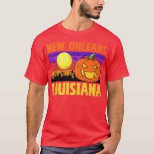 New Orleans Louisiana Happy halloween Party T Shirt